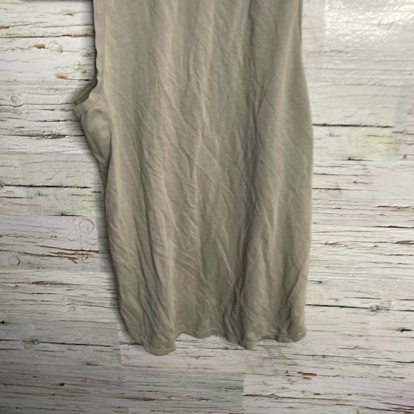 Standard James perse beige tank top button size 2 (medium) - Picture 8 of 11
